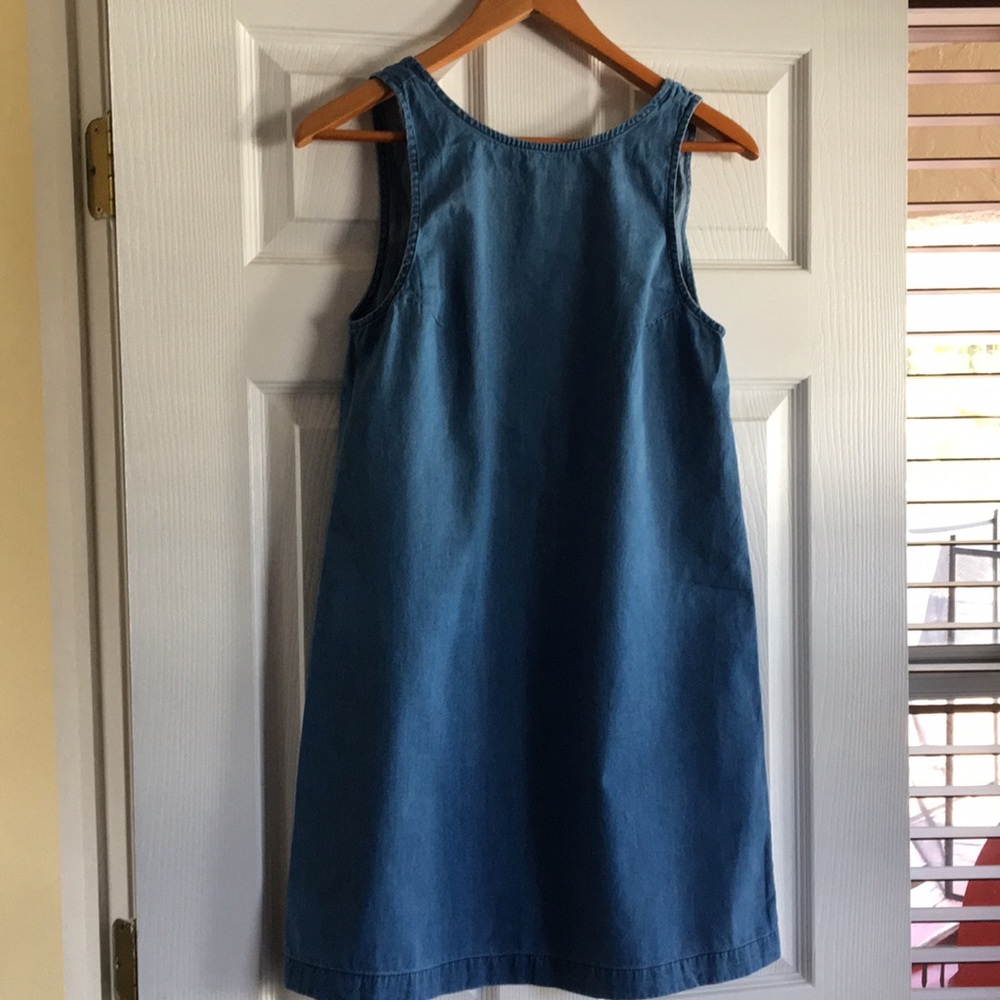 Lilya size small denim mini dress with open back